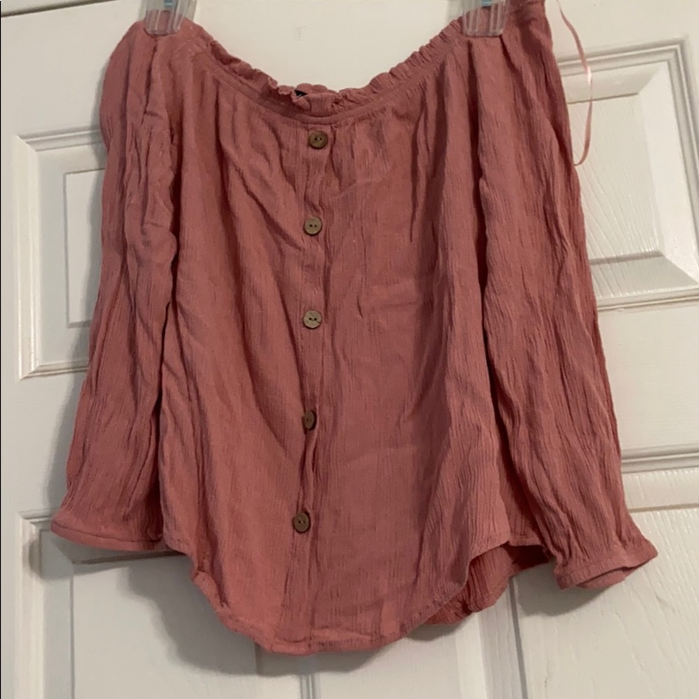 Charlotte Russe never worn off the shoulder top